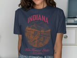 Indiana The Hoosier State EST.1816 T-Shirt thumbnail 9