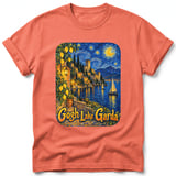 Gogh Lake Garda ~ Comfort Colors Premium Tee thumbnail 4