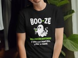 Boo-ze Halloween Bartender Tee thumbnail 11