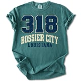 318 Bossier City Louisiana Tee thumbnail 3