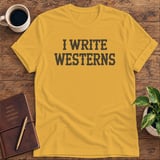 I Write Westerns Softstyle Tee thumbnail 5