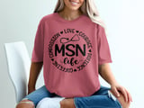 MSN Life Compassion Courage T-Shirt thumbnail 5