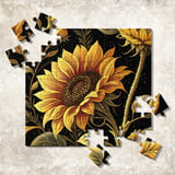 Sunflower Tumbler Design, Digital Paper, Floral Backgrounds, Junk Journal, Scrapbooking, Printable Tumbler PNG, Colorful Flowers thumbnail 12