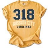 318 Bossier City Louisiana Tee thumbnail 5