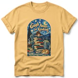 Gogh Away, I'm Reading ~ Comfort Colors Premium Tee thumbnail 7