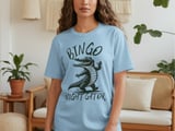 Bingo Night Gator Retro Graphic T-Shirt thumbnail 4