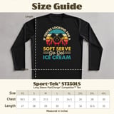 Pickleball Sport-Tek Long Sleeve Tee, If You're Looking For A Soft Serve Go Get Ice Cream, Sun Shield Shirt thumbnail 12