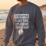 I'm The Captain Always Right Print thumbnail 15