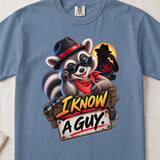 I Know A Guy Raccoon Tee thumbnail 2