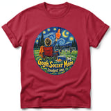 Gogh Soccer Mom ~ Comfort Colors Premium Tee thumbnail 2