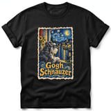 Gogh Schnauzer ~ Comfort Colors Premium Tee thumbnail 1
