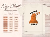 I'd Hit That Traffic Cone Tee thumbnail 6