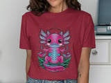 Adorable Libra Axolotl Graphic T-Shirt thumbnail 12