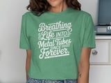 Breathing Life into Metal Tubes Graphic Tee thumbnail 8