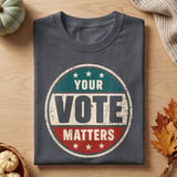 Your Vote Matters Tee & Sweatshirts thumbnail 2
