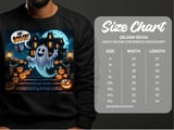 Halloween Ghost Selfie T-Shirt, Spooky Season Apparel, Haunted House Tee, Funny Ghost Shirt, Halloween Costume Shirt, Trick or Treat Top thumbnail 4