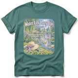 Water Lily Lazy Day ~ Comfort Colors Premium Tee thumbnail 8