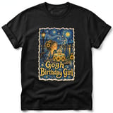 Gogh Birthday Girl ~ Comfort Colors Premium Tee thumbnail 1