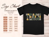 Male Teacher Sweatshirt, Retro Teach Shirt for Men, Faux Stitched Varsity Teacher Hoodie, Back to School Teacher Appreciation Gift for Him thumbnail 8