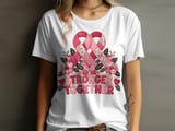 Stronger Together Pink Ribbon Tee thumbnail 1