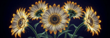 40oz Sunflower Tumbler Sublimation Wrap Seamless Distressed Digital Download + Car Coaster PNG File thumbnail 15