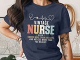 Vintage Nurse Definition Hospital Registered Nursing T-Shirt thumbnail 3