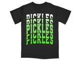 Pickles T-Shirt, Trendy Collegiate Pickle Shirt, Retro Foodie Graphic Tee, Funny Pickle Lover Gift, Cute Vintage College Aesthetic Shirt thumbnail 5