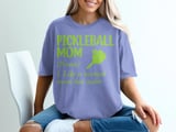 Pickleball Comfort Colors Shirt, Pickleball Mom Like A Normal Mom But Cooler, Vintage Graphic Tee thumbnail 8