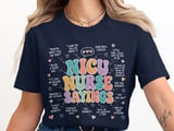 NICU Nurse Sayings T-Shirt: Medical Humor, Neonatal ICU, Nursing Student thumbnail 8