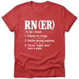 RN ER Definition Tee thumbnail 3