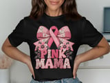 Pink Mama Faux Patchwork Tee thumbnail 1