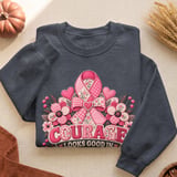 Courage Looks Good In Pink Tee thumbnail 7