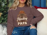 Hockey Papa Tee or Sweatshirt thumbnail 19