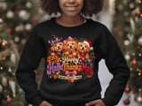 Happy HalloThanksMas Puppies Print thumbnail 1