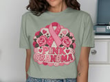 Faux Patchwork Pink Grandma Tee thumbnail 11