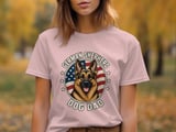 German Shepherd Dog Dad Tee thumbnail 3