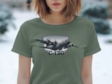 C-130 Hercules Military Aircraft T-Shirt | Veteran's Day Gift for Him | Aviation Enthusiast Tee | Air Force Plane Shirt thumbnail 7