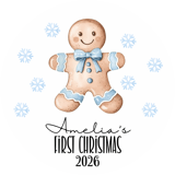 Gingerbread Baby First Christmas Digital thumbnail 4