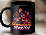 Spinning Beats Sip Happens Mug thumbnail 9