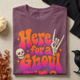 Here for a Ghoul Time Tee or Sweatshirt thumbnail 8