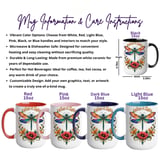 Wings of Light Digital Mug Wrap thumbnail 3