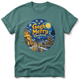 Gogh Merry ~ Comfort Colors Premium Tee thumbnail 8