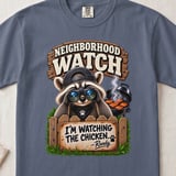 Neighborhood Watch Raccoon Tee thumbnail 7