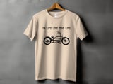 No Life Like Bike Life | Stretch Chopper Cruiser Shirt thumbnail 10