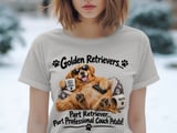 Golden Retriever Couch Potato Tee thumbnail 8