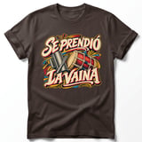 Se Prendió La Vaina T-Shirt – Dominican Merengue & Culture Tee thumbnail 6