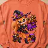 Witch Please Sally the Squirrel Sweatshirt thumbnail 13