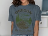 Oregon: The Beaver State Vintage T-Shirt thumbnail 11
