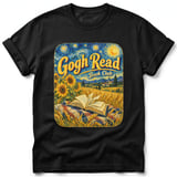 Gogh Read ~ Comfort Colors Premium Tee thumbnail 1