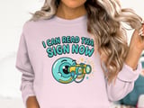 Cartoon Eyeball Binoculars T-Shirt: Eye Surgery Recovery, Improved Clear Vision Reading thumbnail 11
